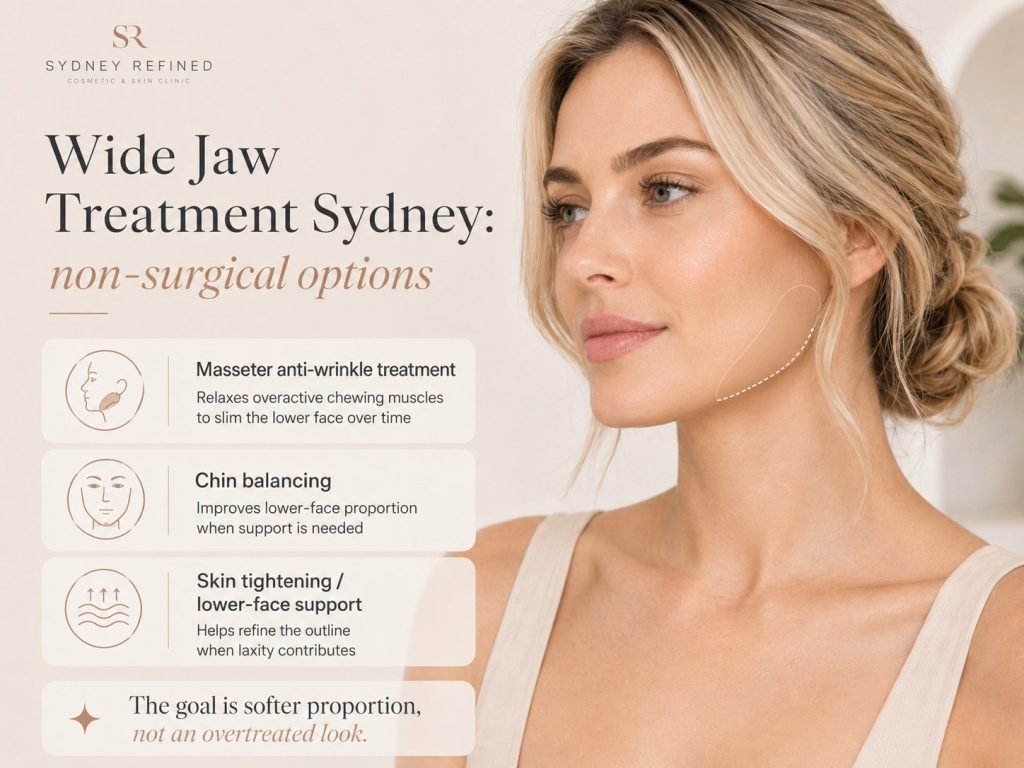 Non-surgical wide jaw treatment options in Sydney