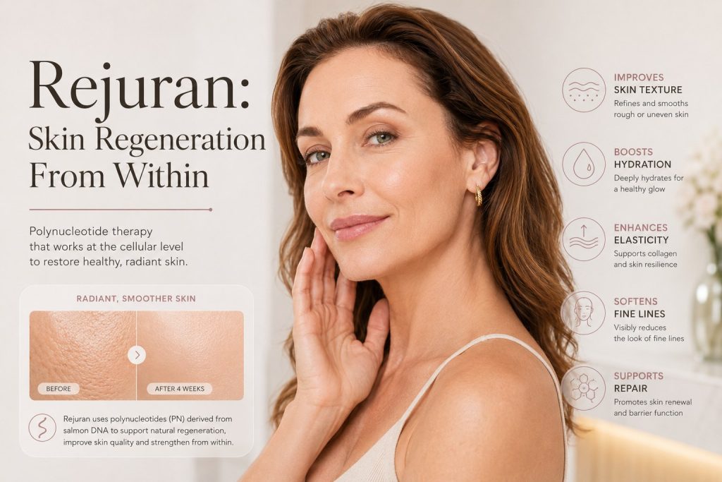 Rejuran supporting skin regeneration from within