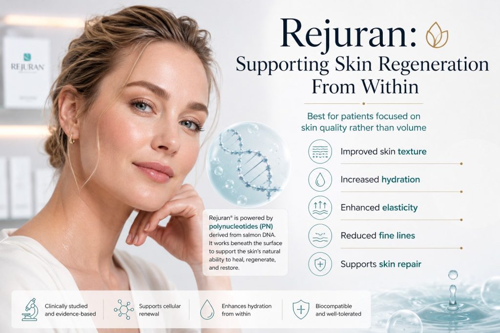 Rejuran supporting skin regeneration from within