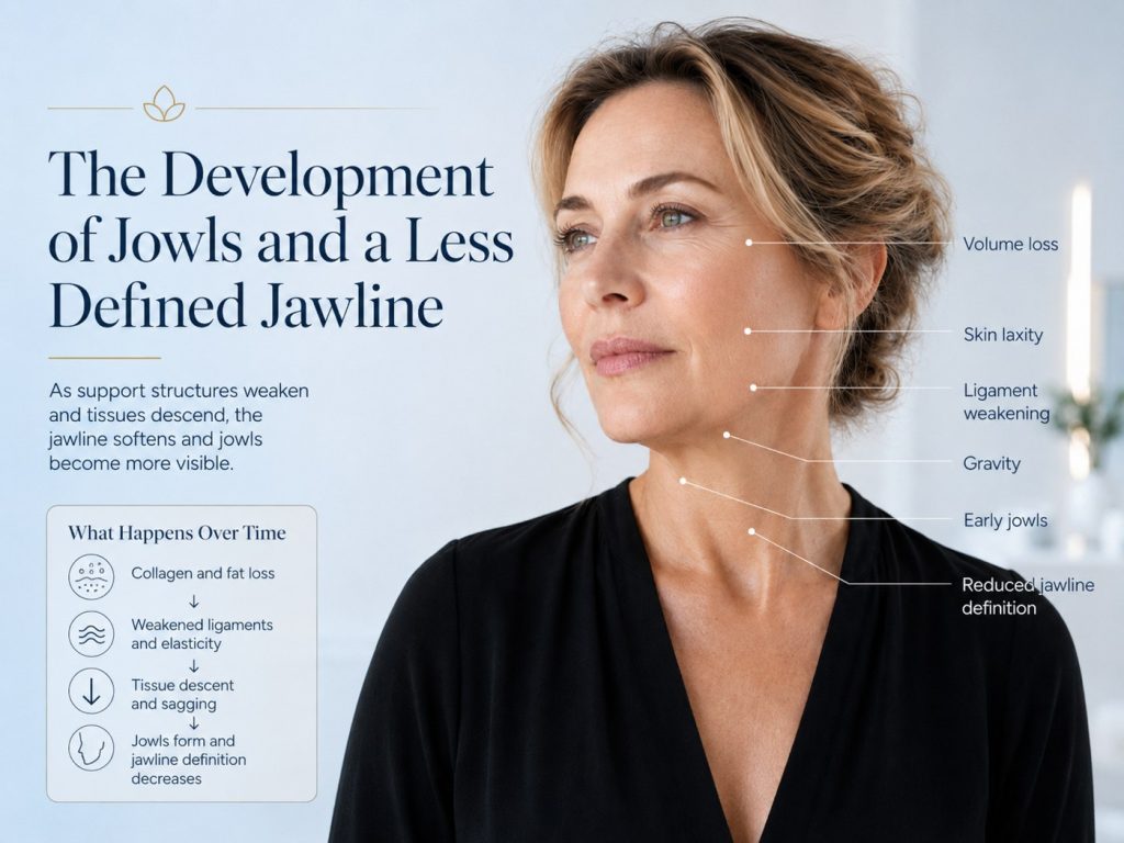 Jowls and lower face definition