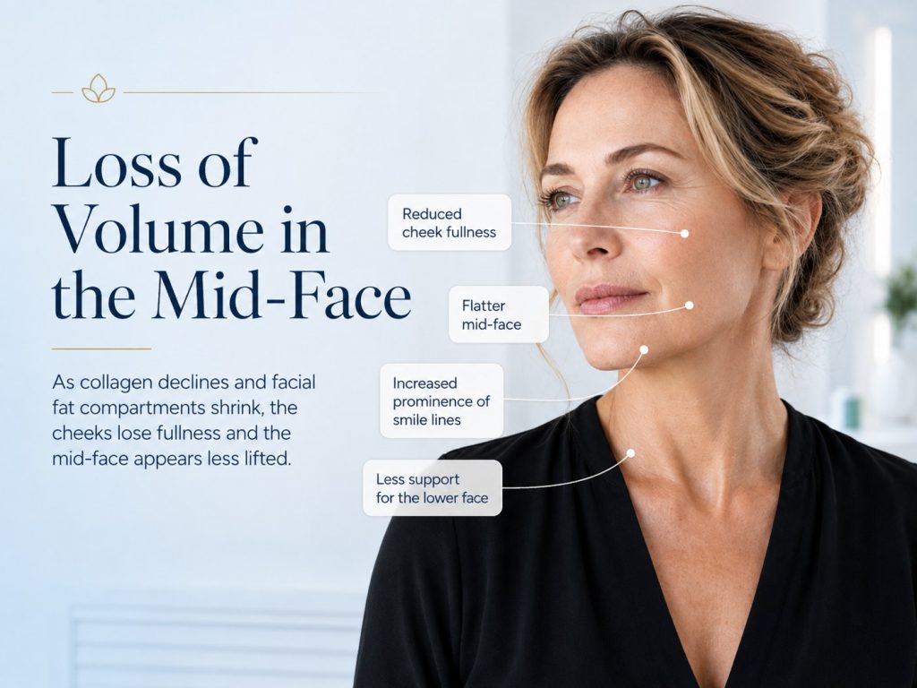 Mid-face volume loss
