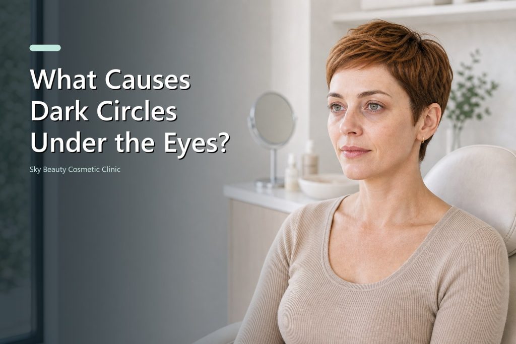 Dark circles under the eyes consultation image
