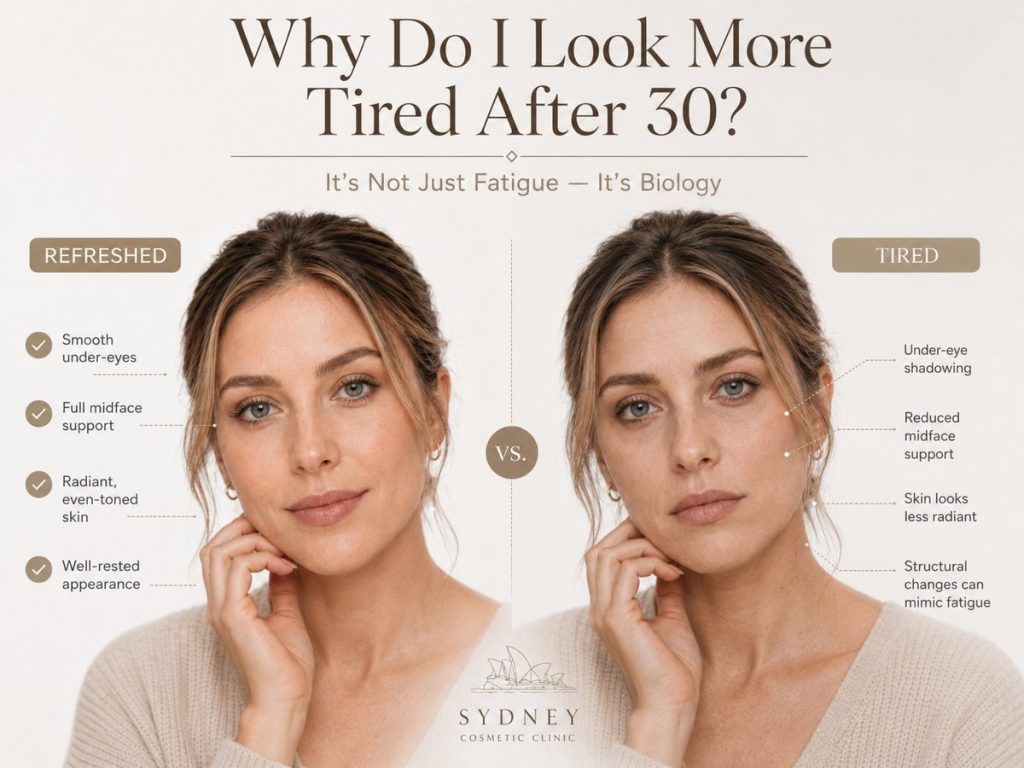 Why you may look more tired after 30