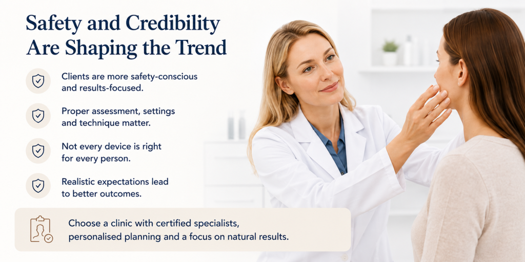 Safety and credibility are shaping the trend