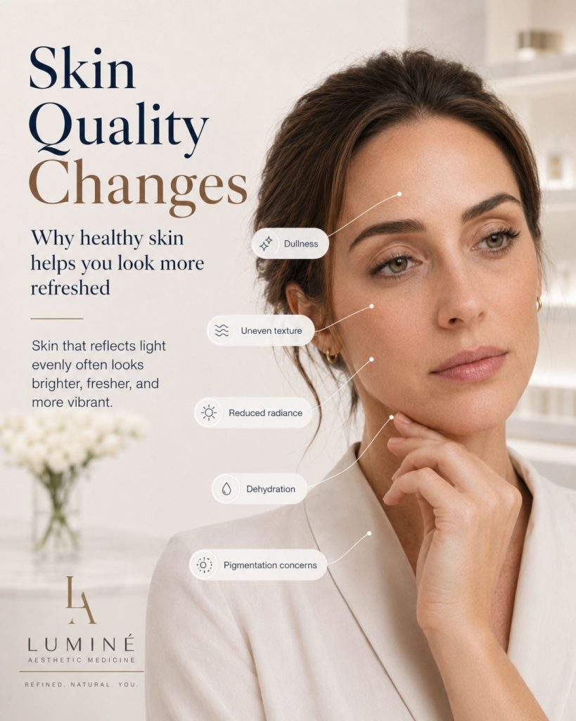 Skin quality changes
