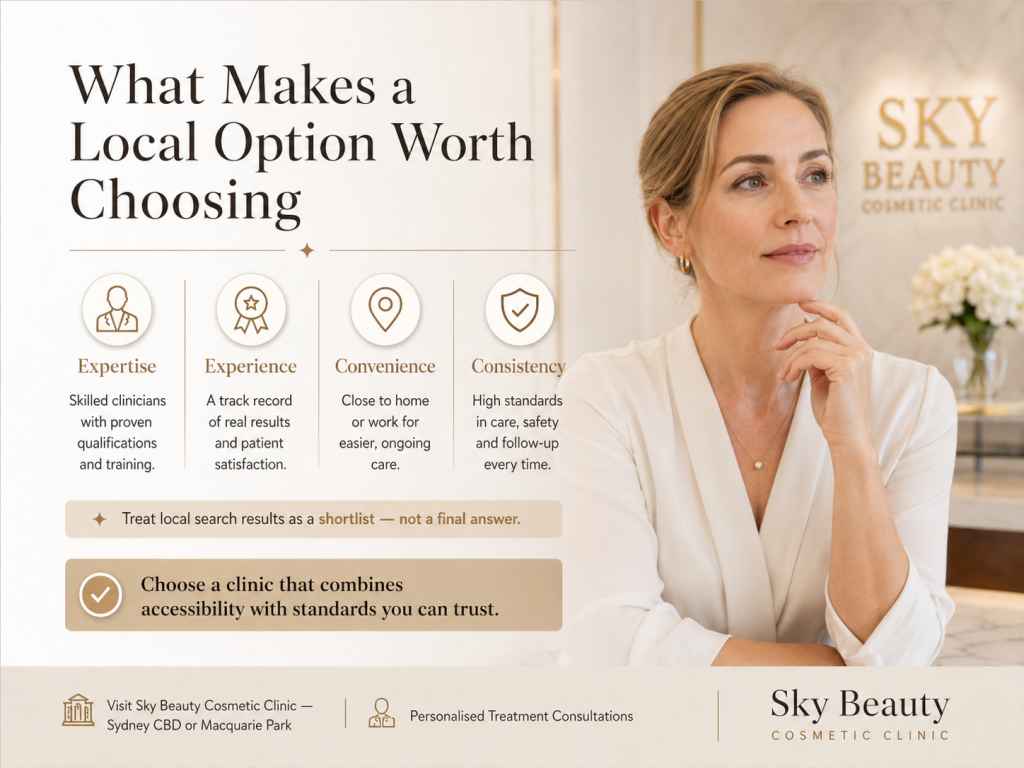 What Makes a Local Option Worth Choosing