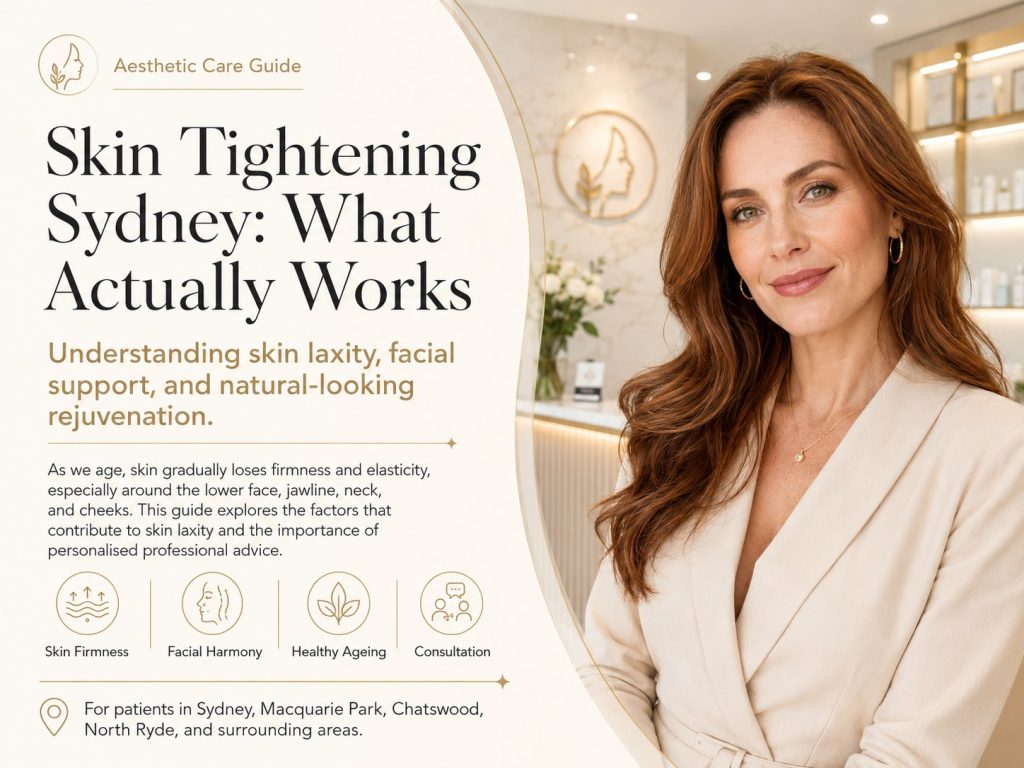 Skin tightening Sydney guide with natural-looking clinic context