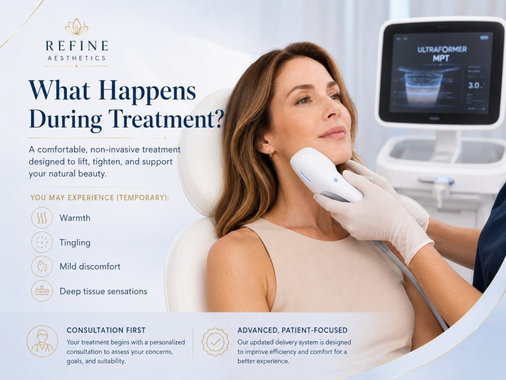 What happens during Ultraformer MPT treatment