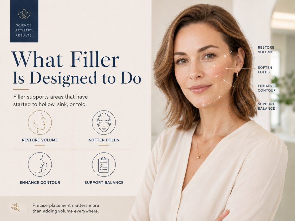 What filler is designed to do