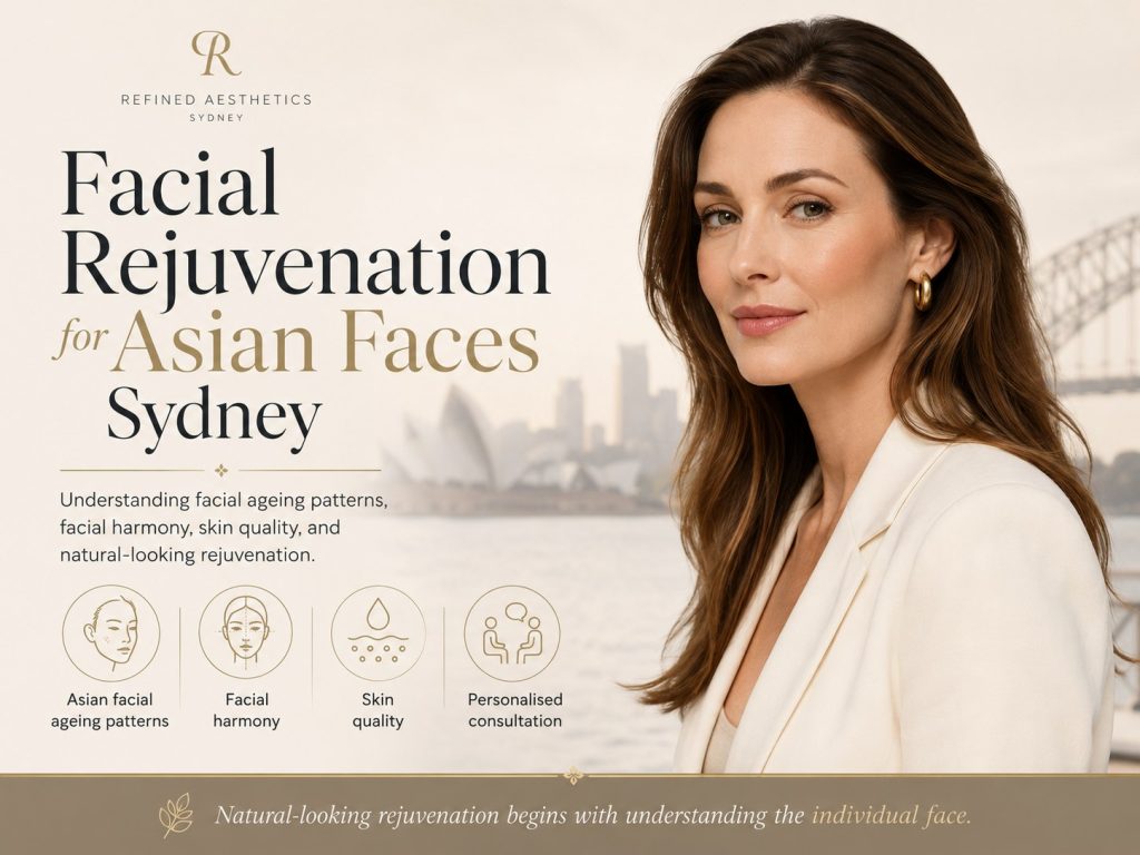 Facial rejuvenation for Asian faces in Sydney