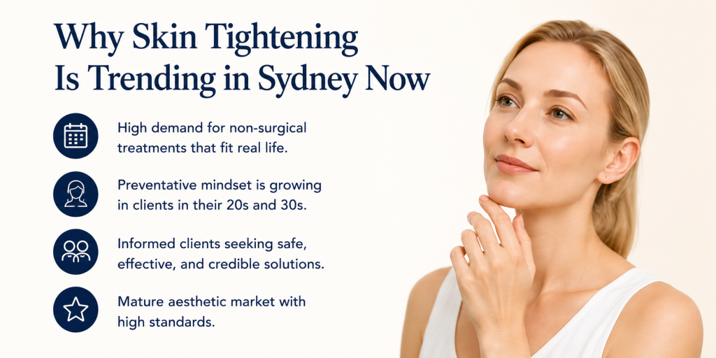 Why skin tightening is trending in Sydney now