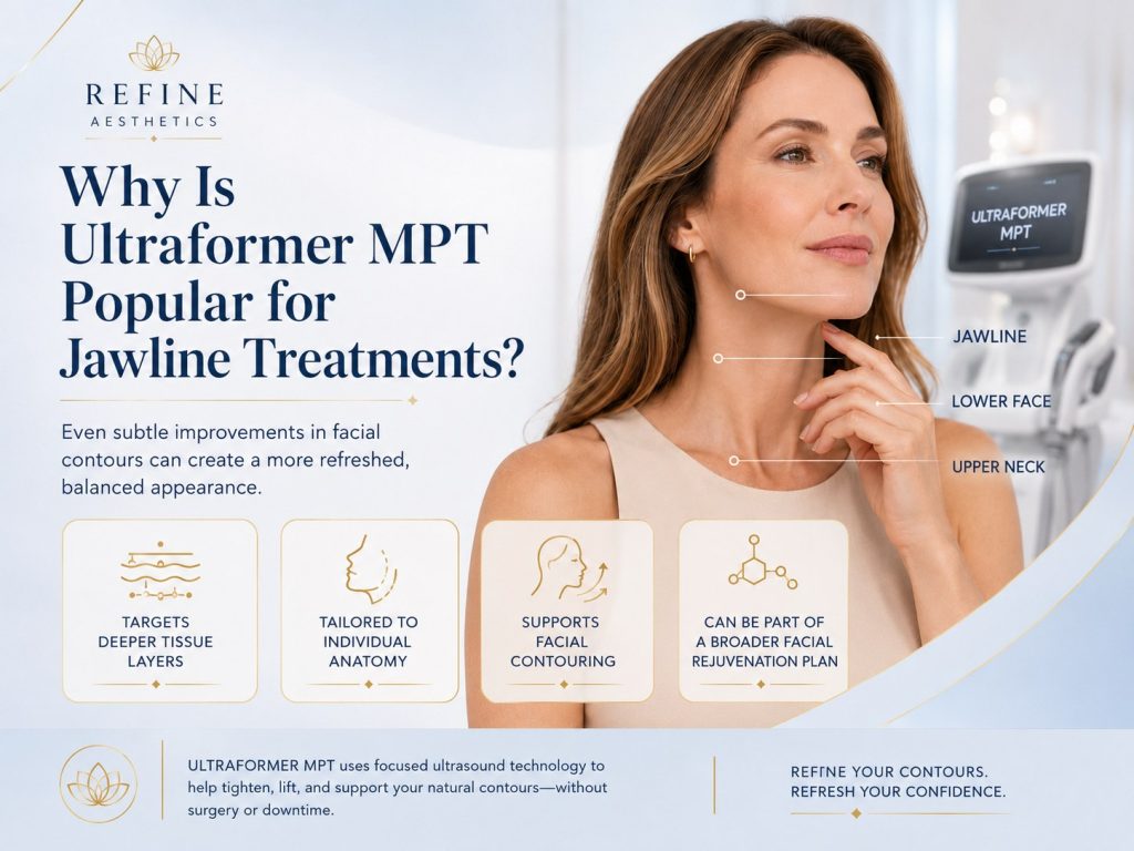 Why Ultraformer MPT is popular for jawline treatment