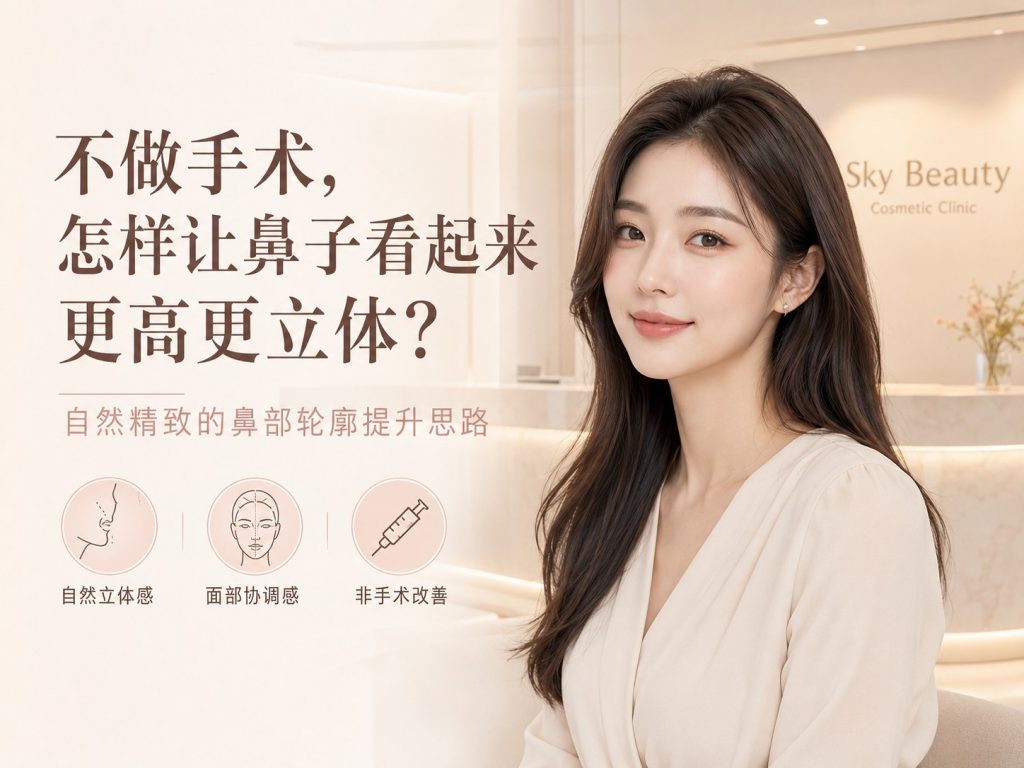 不做手术，怎样让鼻子看起来更高更立体？