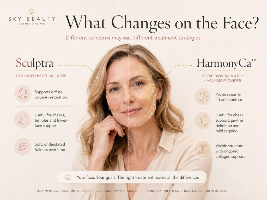 Sculptra vs HarmonyCa™ Near Macquarie