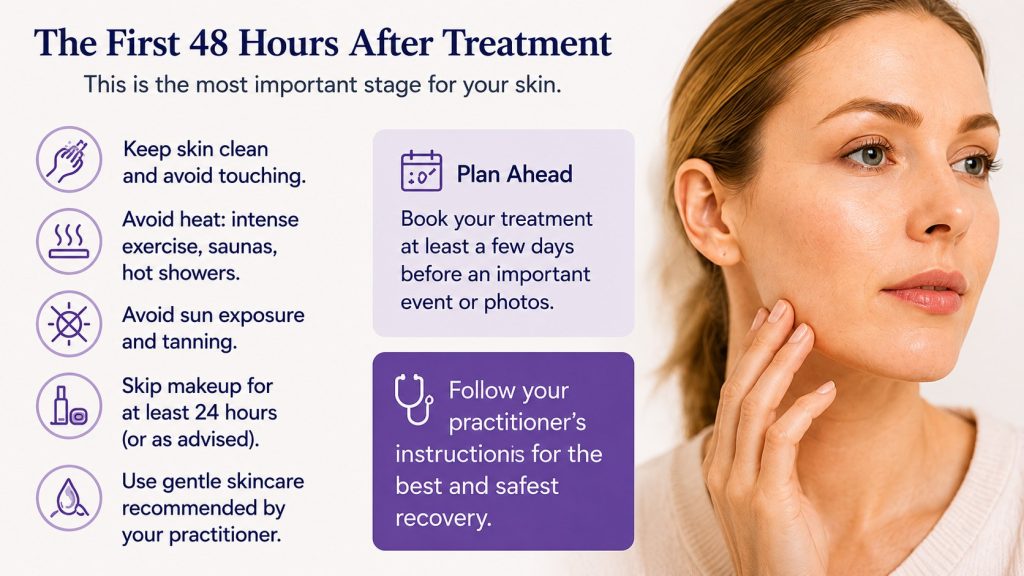 First 48 hours after REJURAN treatment