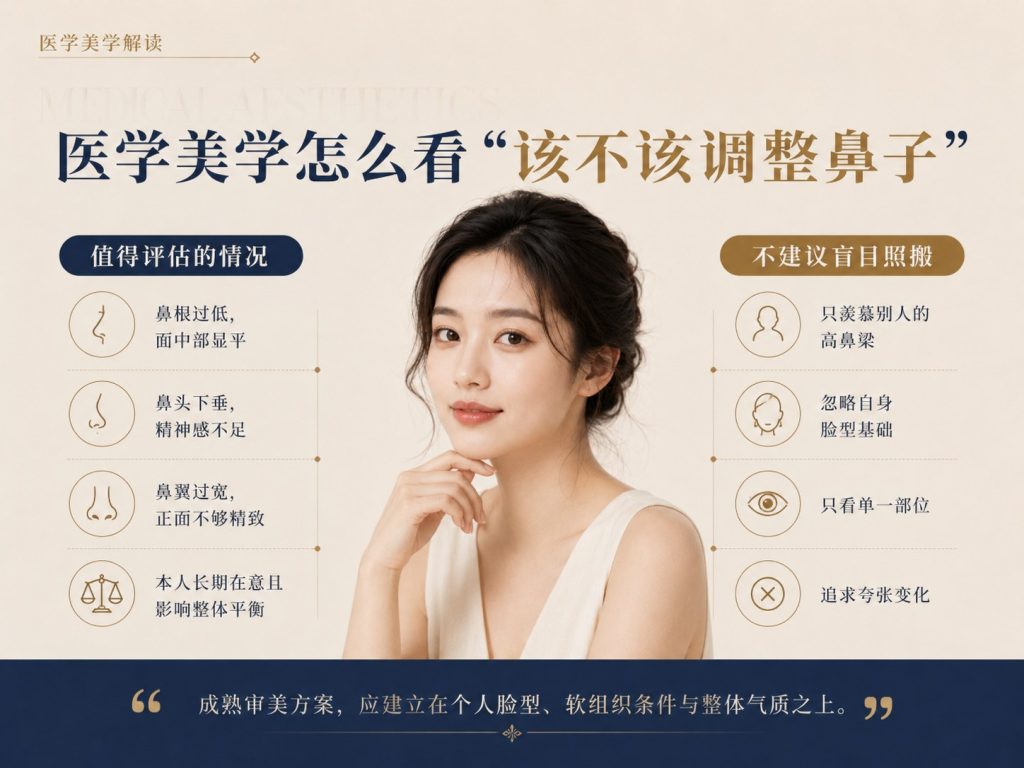 医学美学评估鼻部调整