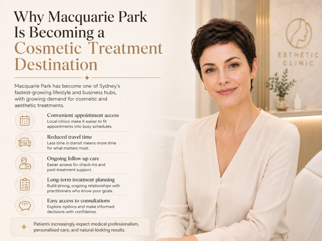 Why Macquarie Park is becoming a cosmetic treatment destination