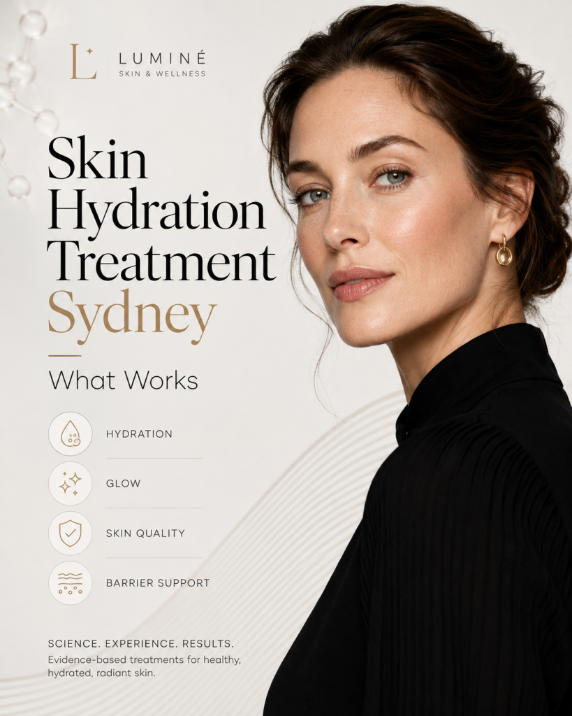 Skin Hydration Treatment Sydney options to consider