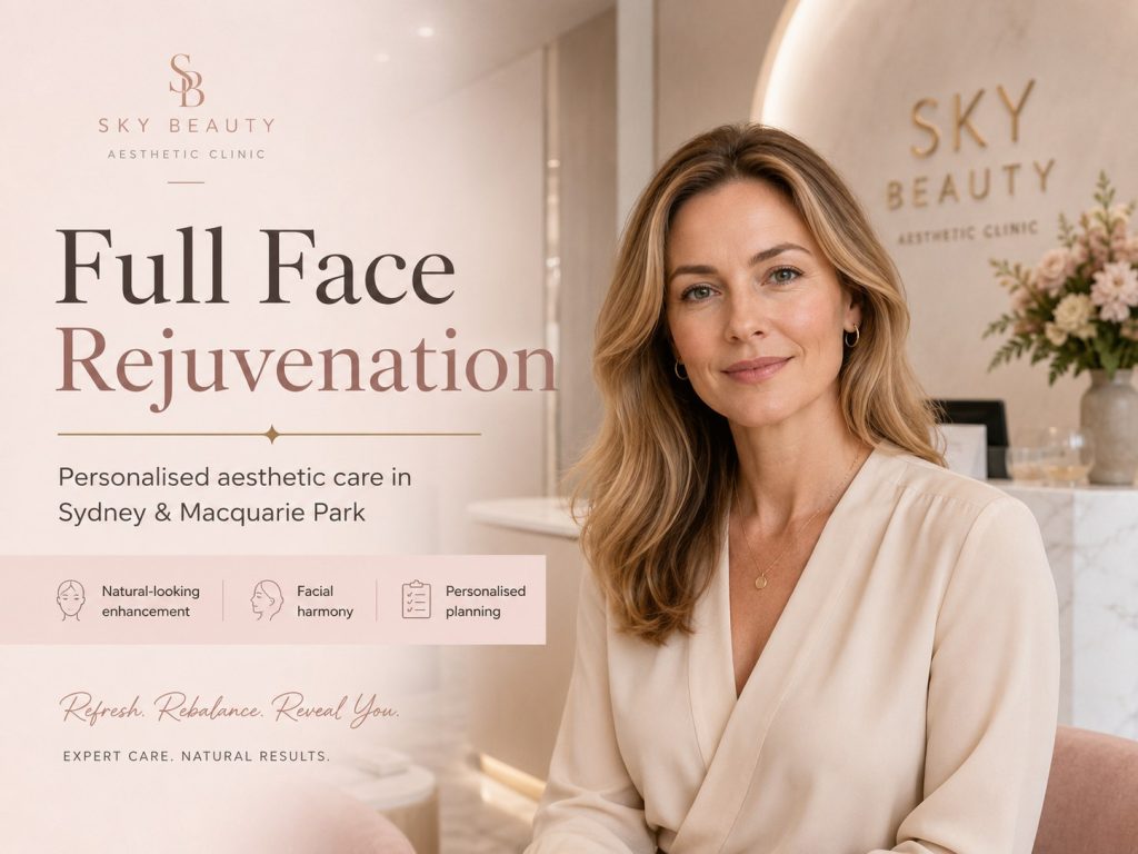 Full Face Rejuvenation in Sydney & Macquarie Park | Sky Beauty