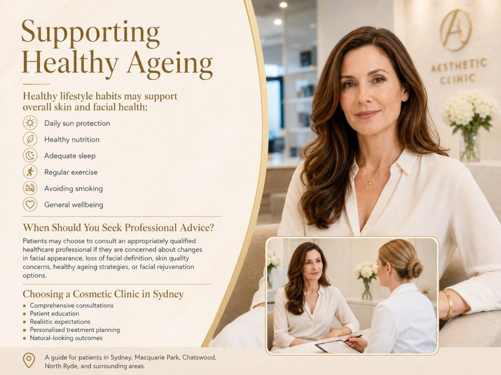 Supporting healthy ageing with professional cosmetic guidance