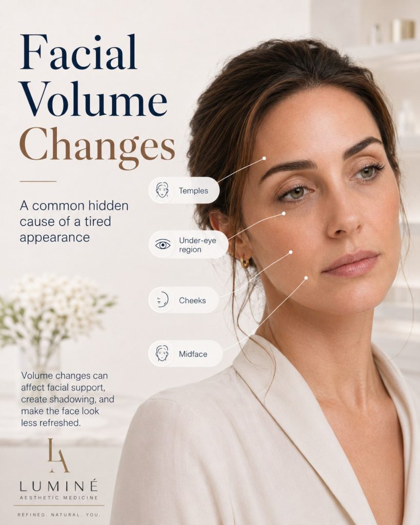 Facial volume changes