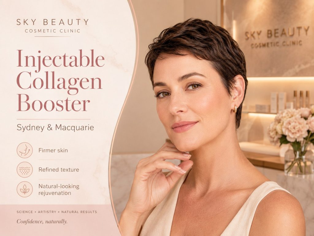 Injectable Collagen Booster in Sydney and Macquarie