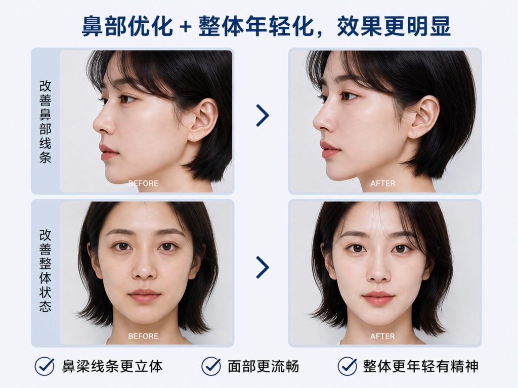 鼻梁高就一定显年轻吗?Sky给您专业意见