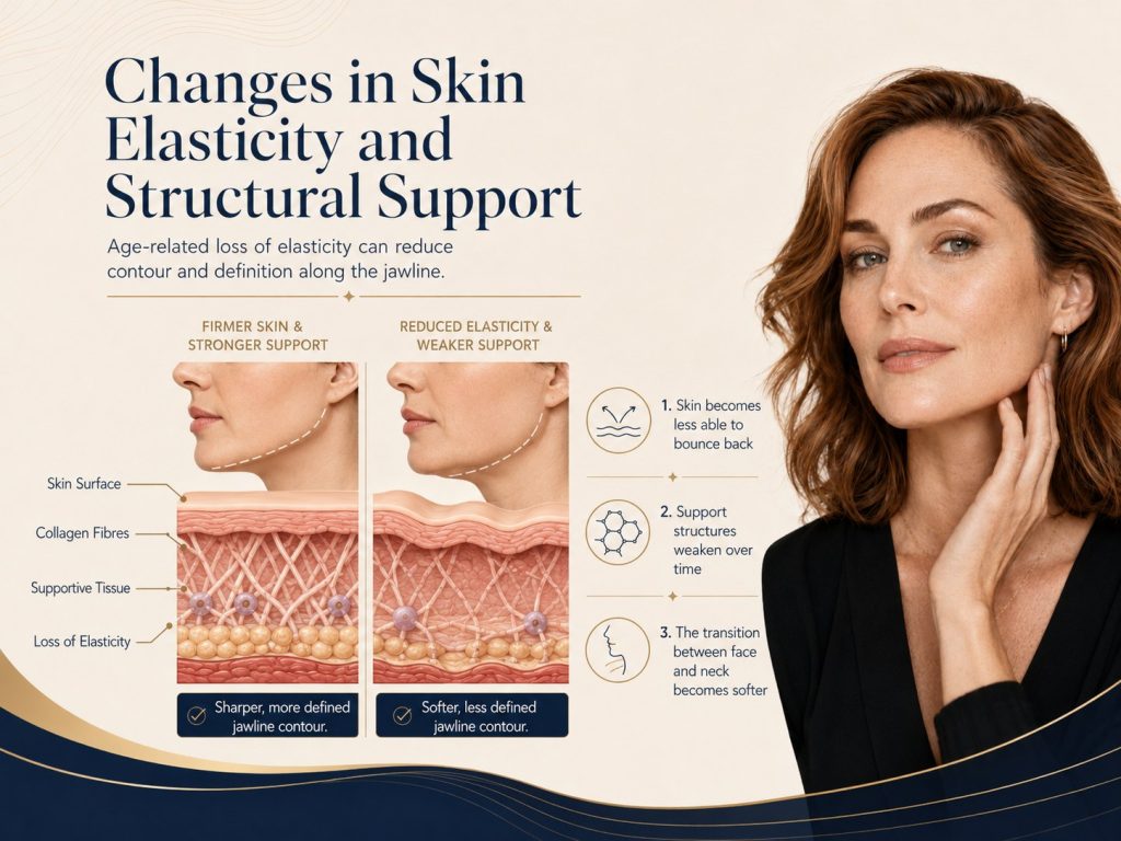Skin elasticity and structural support