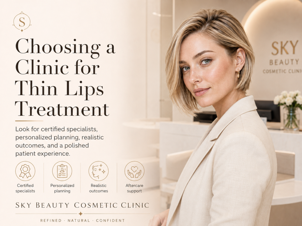 Choosing a clinic for thin lips treatment in Macquarie
