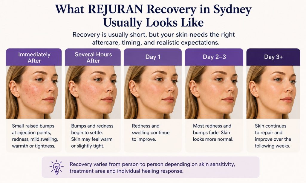 What REJURAN recovery usually looks like