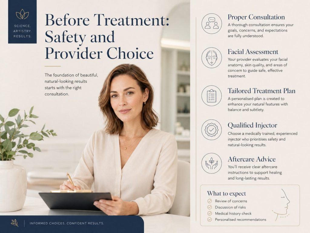 Before treatment safety and provider choice