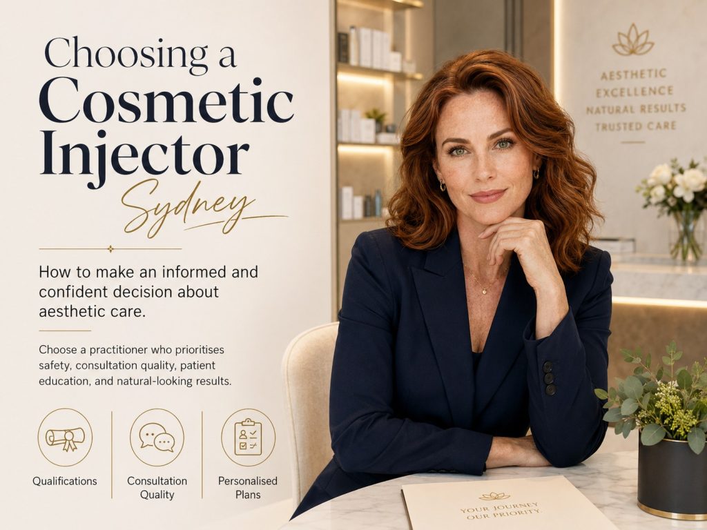 Choosing a cosmetic injector in Sydney with patient-centred clinic guidance