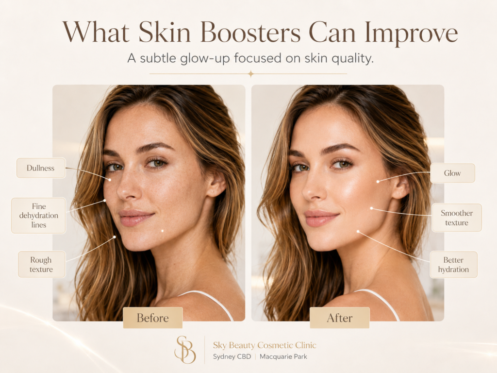 What skin boosters can improve