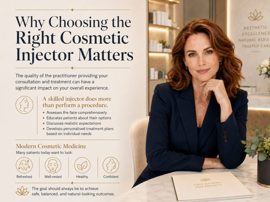 Why choosing the right cosmetic injector matters