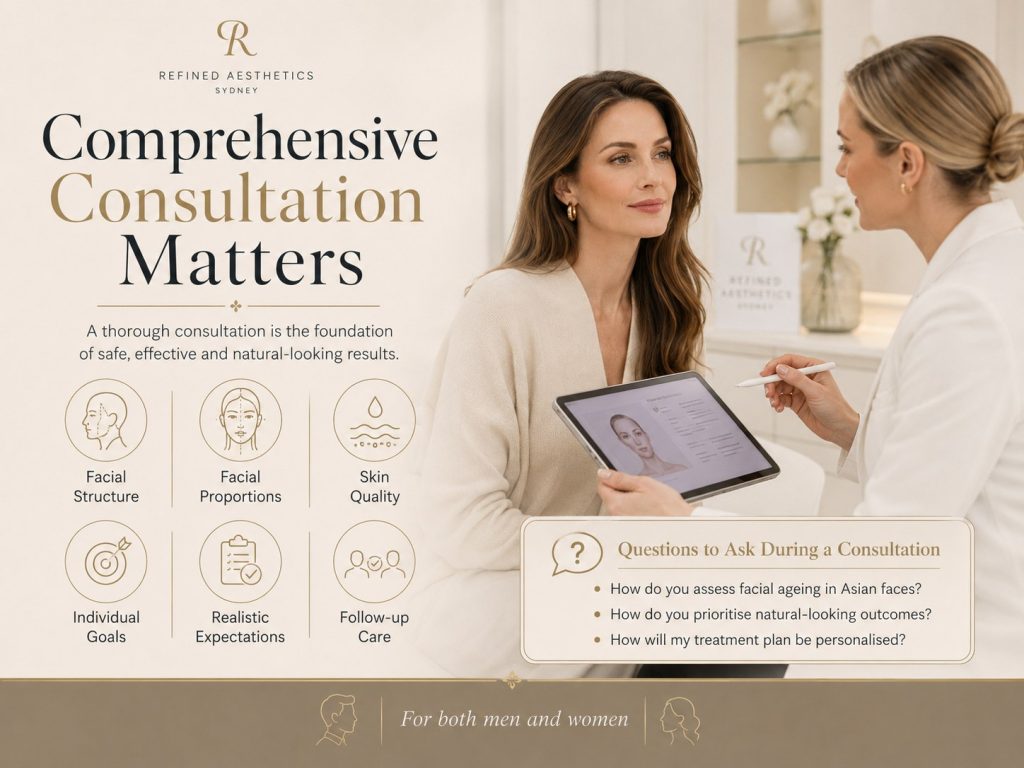 Comprehensive consultation for facial harmony