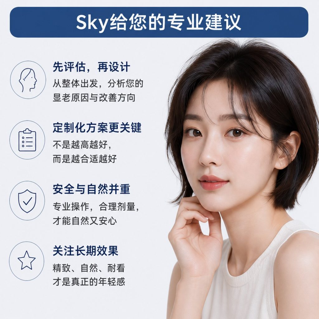 鼻梁高就一定显年轻吗?Sky给您专业意见