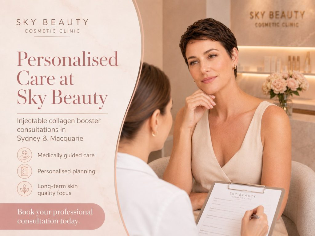 Injectable Collagen Booster in Sydney and Macquarie