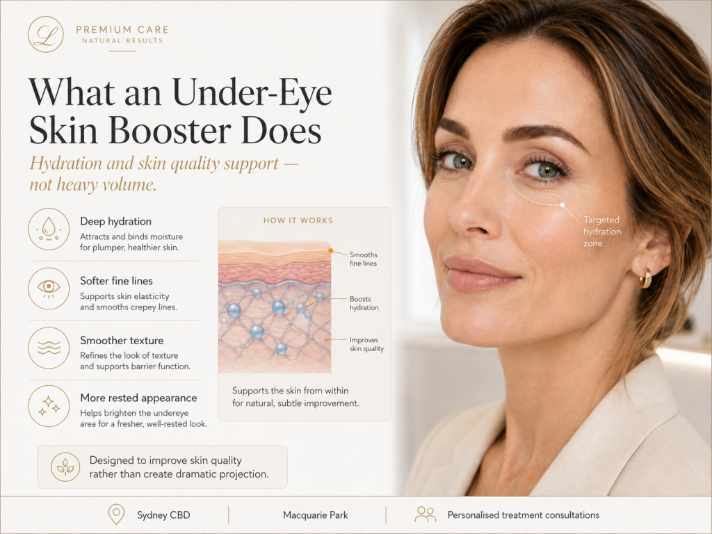 Under Eye Skin Booster Sydney and Macquarie image 2