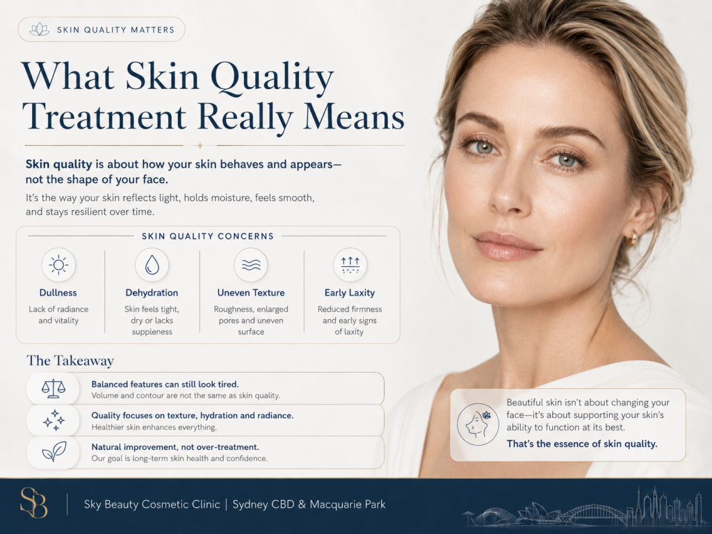 What skin quality treatment really means