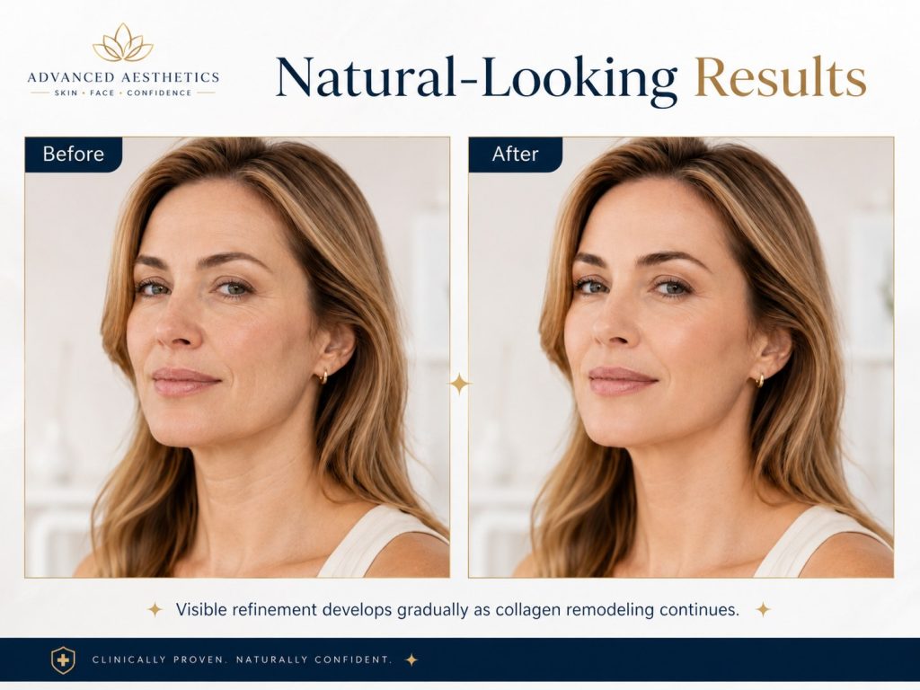Natural looking Fotona 4D results